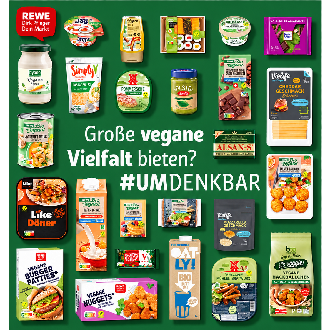 Vegan Übersicht